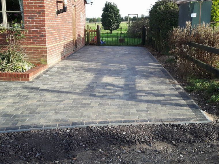 Block paving