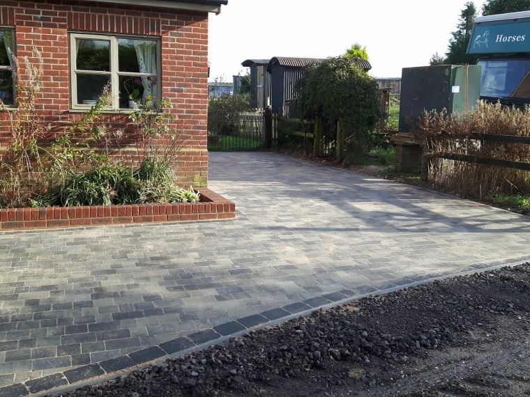 Block paving