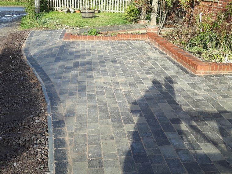 Block paving