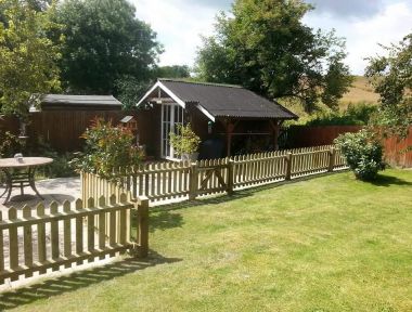 Picket Fencing and Gate, Stoford. 