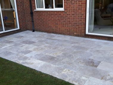 Natural Stone Patio in Salisbury