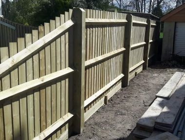 Closeboard Fence, Bowerchalke 